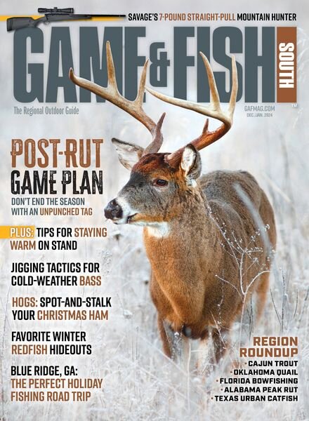 Game & Fish South – December 2023 – January 2024 Cover