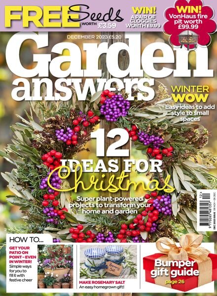 Garden Answers – December 2023 Cover