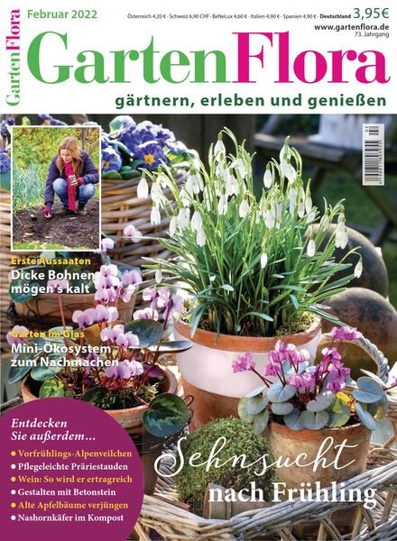 GartenFlora – Februar 2022 Cover
