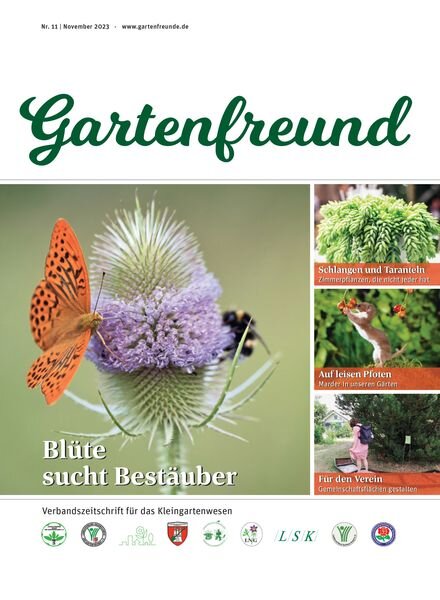Gartenfreund – November 2023 Cover