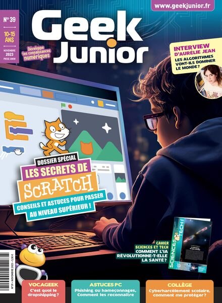 Geek Junior – Novembre 2023 Cover