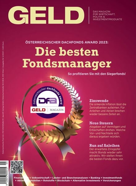 GELD-Magazin – November 2023 Cover