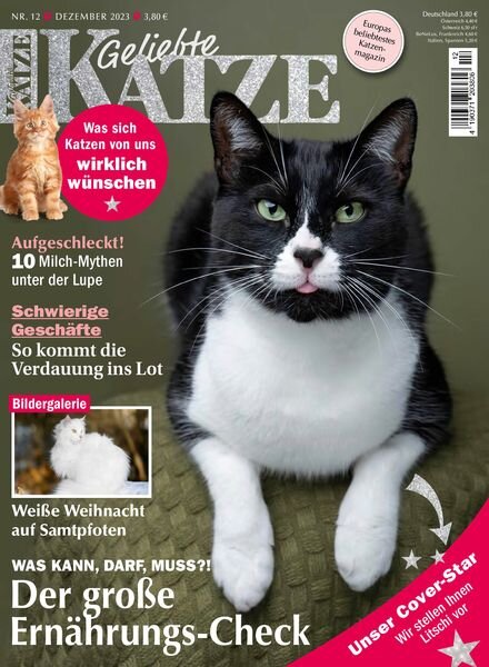 Geliebte Katze – Dezember 2023 Cover