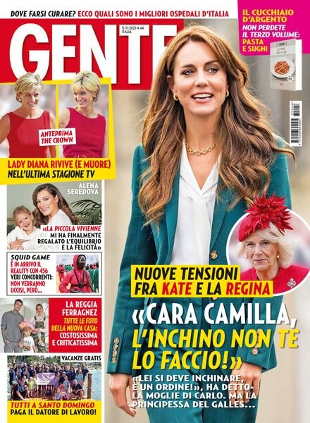 Gente Italia – 11 Novembre 2023 Cover