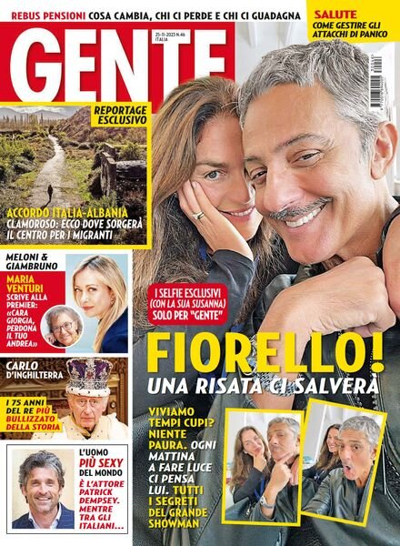 Gente Italia – 25 Novembre 2023 Cover