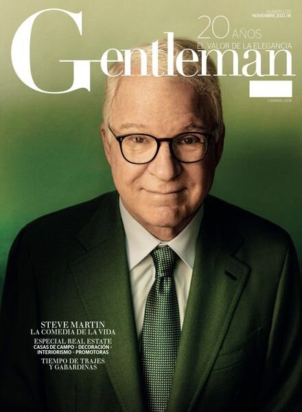 Gentleman Espana – Noviembre 2023 Cover