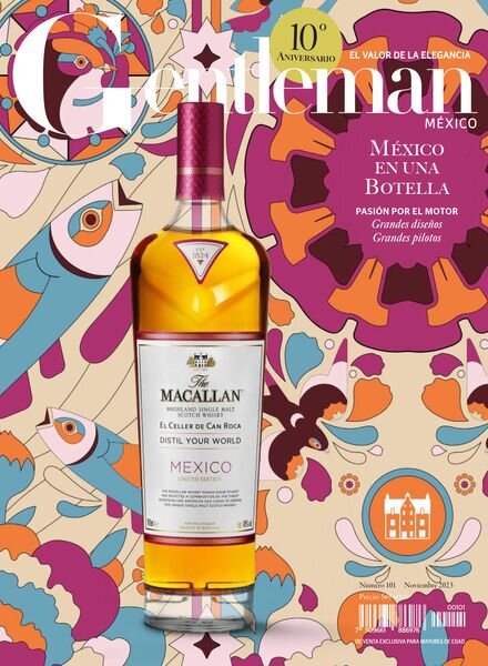 Gentleman Mexico – Noviembre 2023 Cover