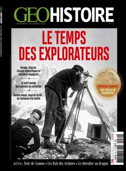Geo Histoire – Novembre-Decembre 2023 Cover