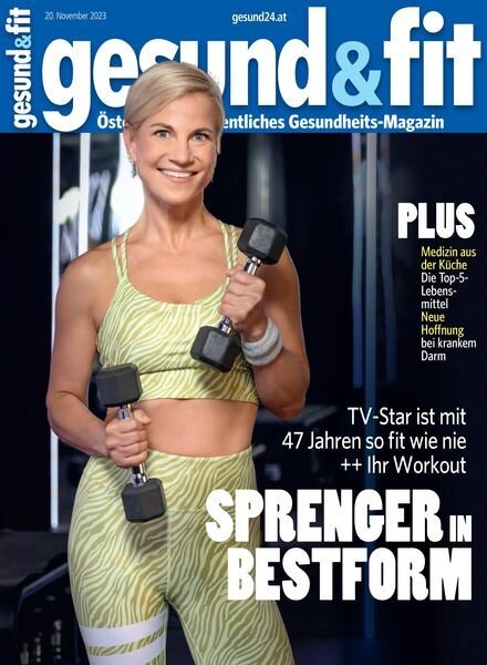 Gesund & Fit – 21 November 2023 Cover
