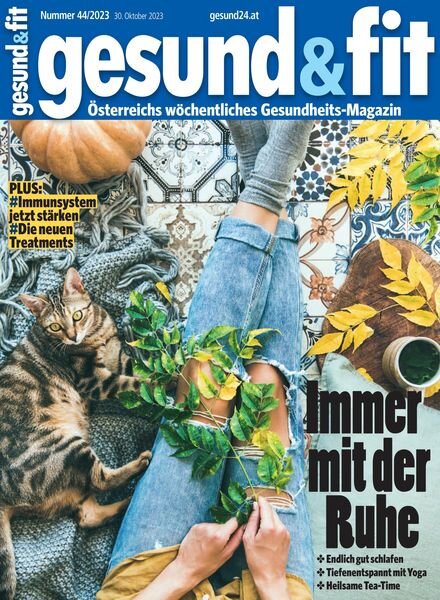 Gesund & Fit – 31 Oktober 2023 Cover
