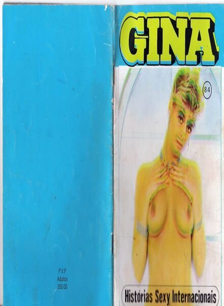 Gina Portuguese Magazine Cover