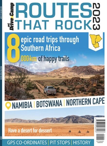 Go! Drive & Camp – Routes That Rock 2023 Cover