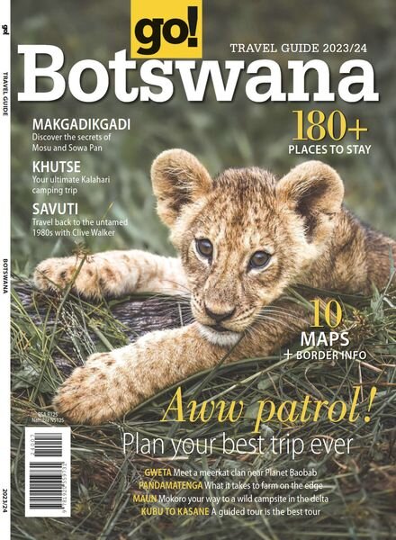 go! South Africa – Go! Botswana Guide 2023-2024 Cover