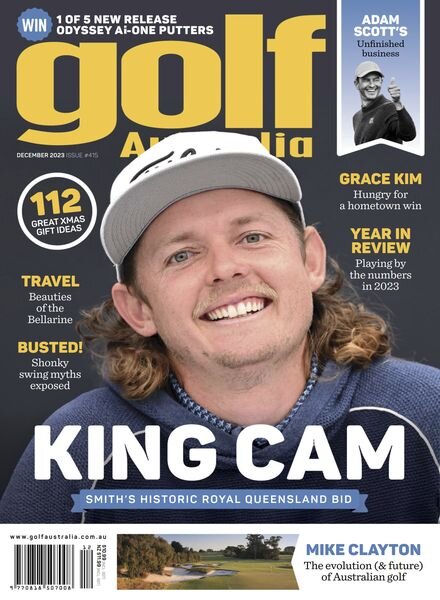 Golf Australia – Issue 415 – Decemeber 2023 Cover
