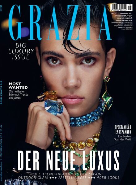 Grazia Germany – 23 November 2023 Cover