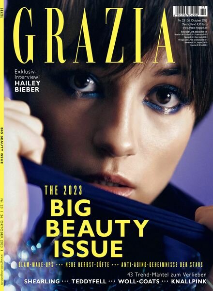 Grazia Germany – 26 Oktober 2023 Cover