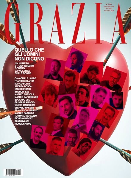 Grazia Italia – 16 Novembre 2023 Cover