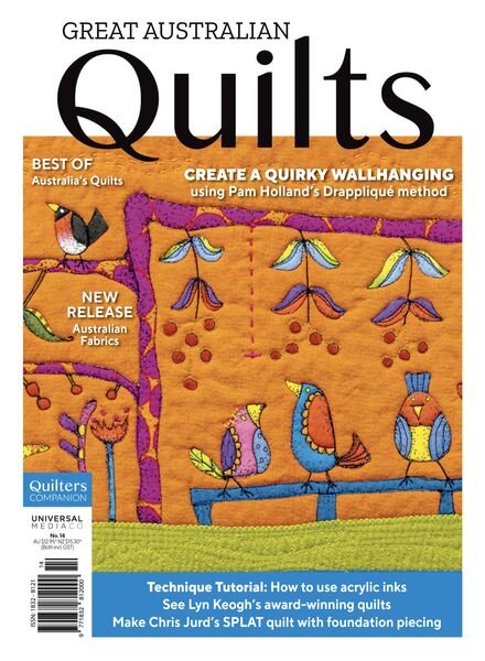 Great Australian Quilts – Issue 14 – November 2023 Cover