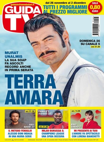 GuidaTV – 21 Novembre 2023 Cover