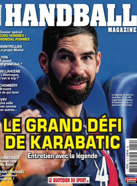 Handball Magazine – Decembre 2023 – Janvier-Fevrier 2024 Cover