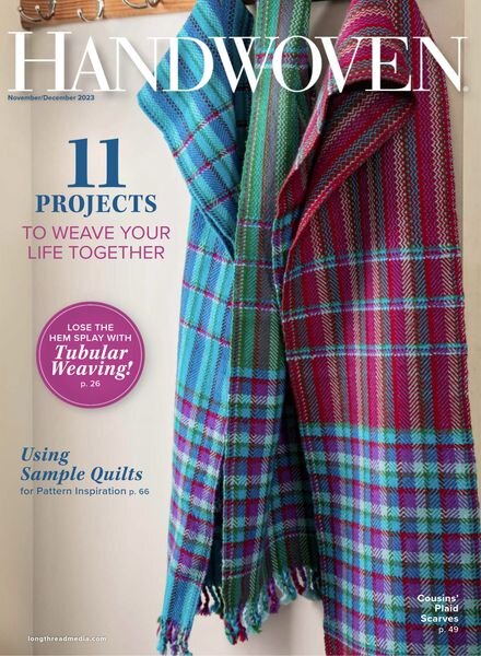Handwoven – November-December 2023 Cover