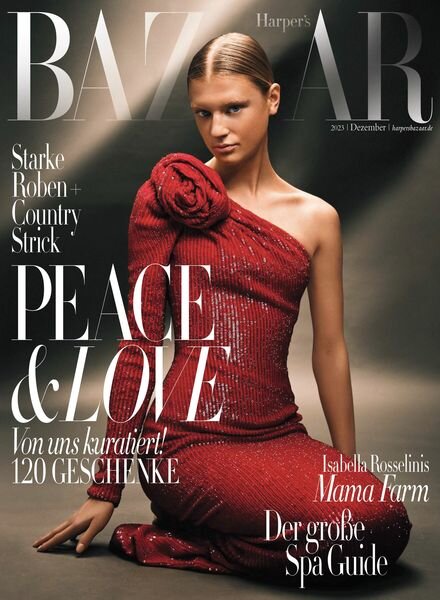 Harper’s Bazaar Germany – Dezember 2023 Cover