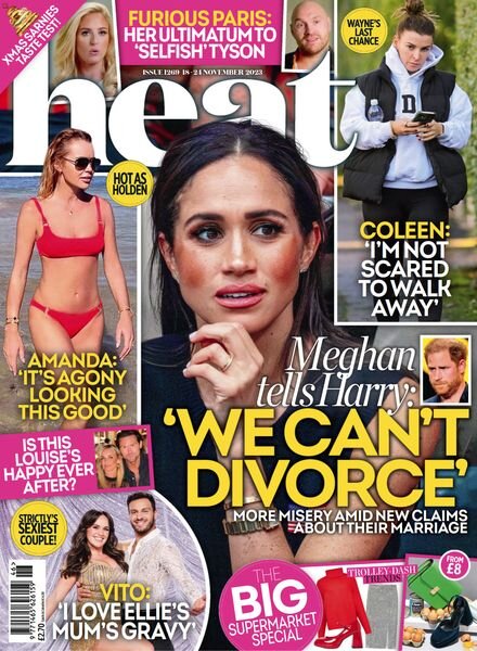 Heat UK – Issue 1269 – 18 November 2023 Cover