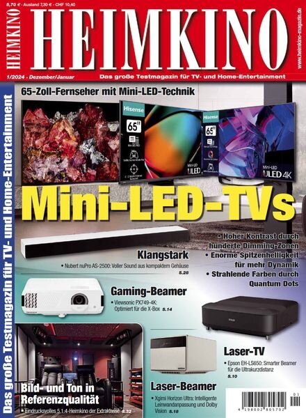 Heimkino Magazin – Januar 2024 Cover