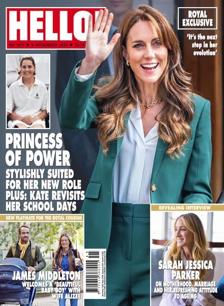 Hello! Magazine UK – Issue 1813 – 6 November 2023 Cover