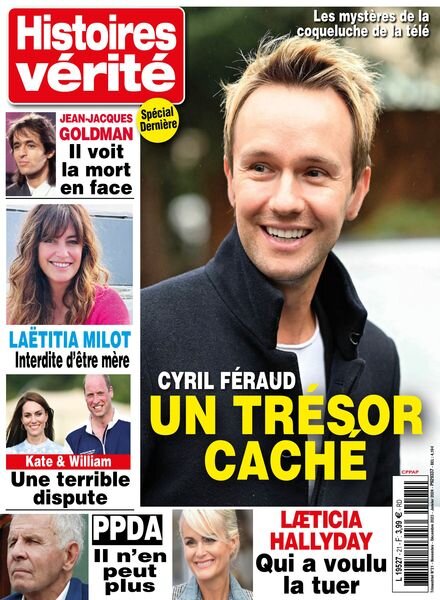 Histoires Verite – Novembre-Decembre 2023 – Janvier 2024 Cover