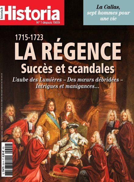 Historia Magazine – Decembre 2023 Cover