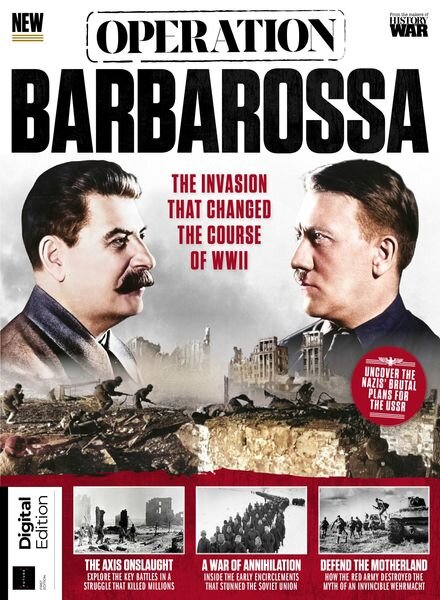 History of War Operation Barbarossa – 1st Edition – 30 October 2023 Cover