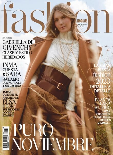 Hola! Fashion – Noviembre 2023 Cover