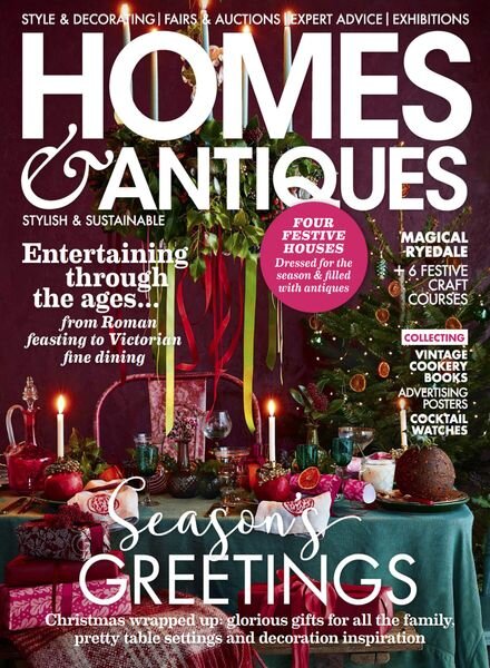 Homes & Antiques – December 2023 Cover