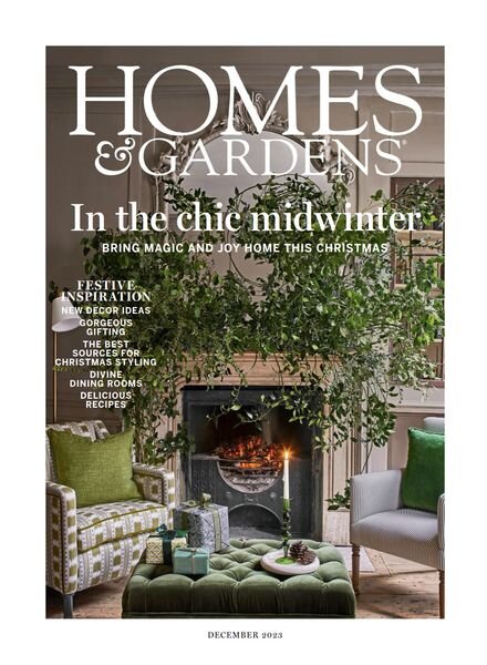Homes & Gardens UK – December 2023 Cover