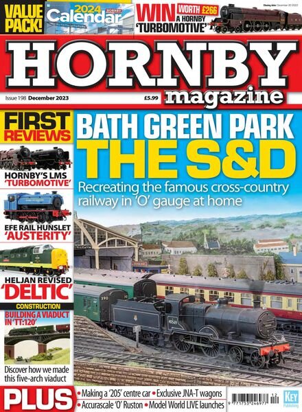 Hornby Magazine – Issue 198 – December 2023 Cover