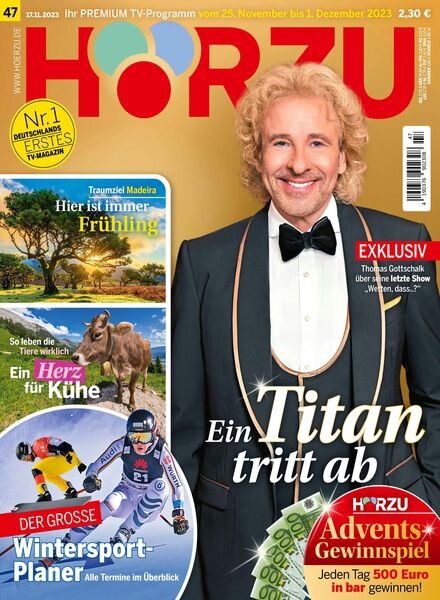 Horzu – 17 November 2023 Cover