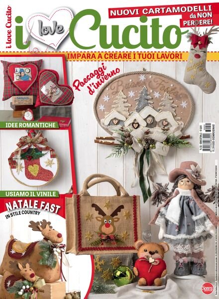 I Love Cucito – Dicembre 2023 – Gennaio 2024 Cover
