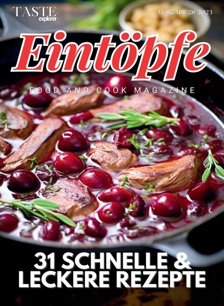 Ich Liebe Essen – 28 Oktober 2023 Cover