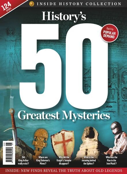 Inside History Collection – 50 Greatest Mysteries – 2 November 2023 Cover