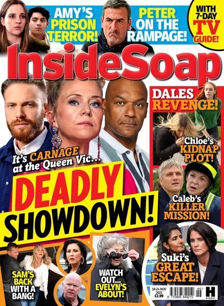 Inside Soap UK – Issue 46 – 18 November 2023 Cover