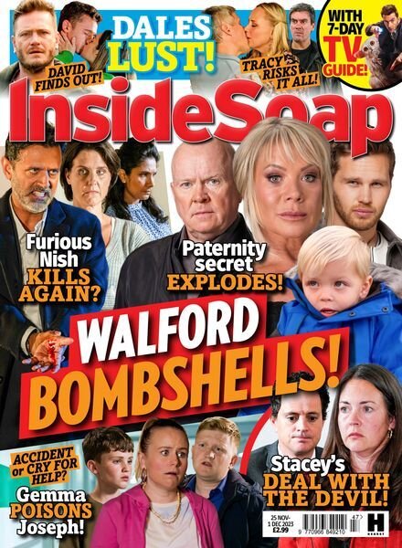 Inside Soap UK – Issue 47 – 25 November 2023 Cover