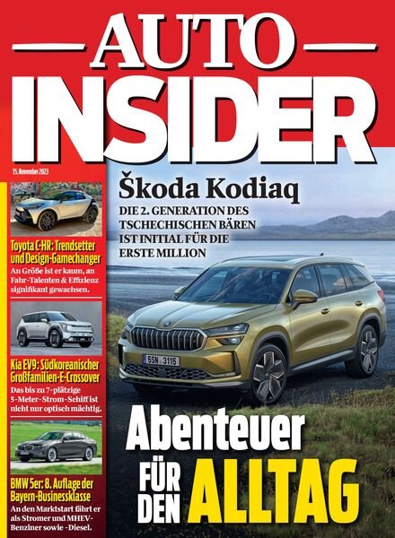 Insider Austria – 15 November 2023 Cover