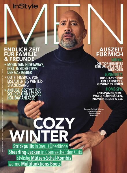 InStyle Men – November 2023 Cover