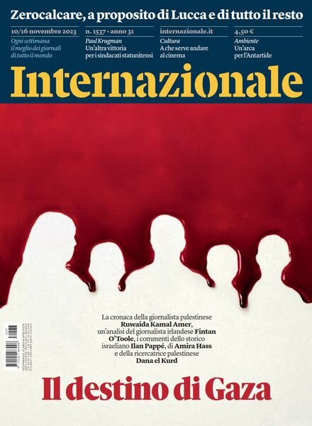 Internazionale – 10 Novembre 2023 Cover