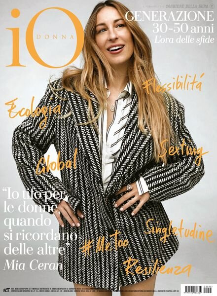 Io Donna del Corriere della Sera – 11 Novembre 2023 Cover