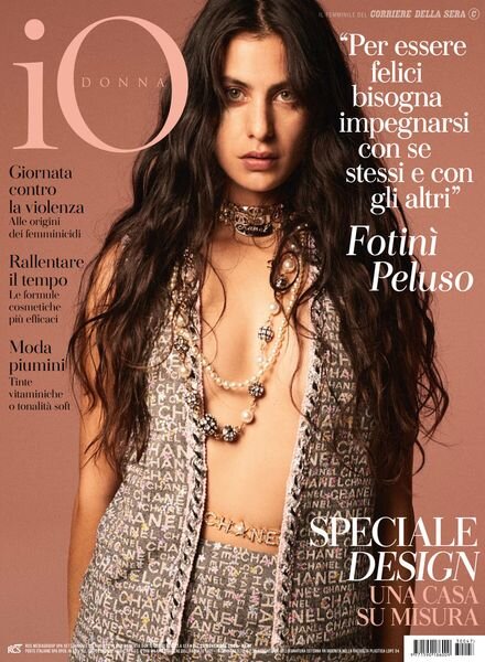 Io Donna del Corriere della Sera – 25 Novembre 2023 Cover