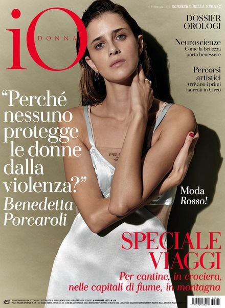 Io Donna del Corriere della Sera – 4 Novembre 2023 Cover