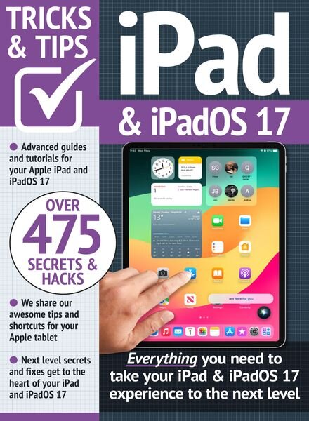 iPad & iPadOS 17 Tricks & Tips – 1st Edition – November 2023 Cover