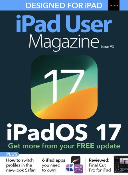 iPad User Magazine – Issue 93 – November 2023 Cover